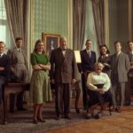 1942년 스웨덴 외무부 관료들이 유대인 비자 승인 여부를 논의하는 장면, 넷플릭스 영화 스웨덴 커넥션